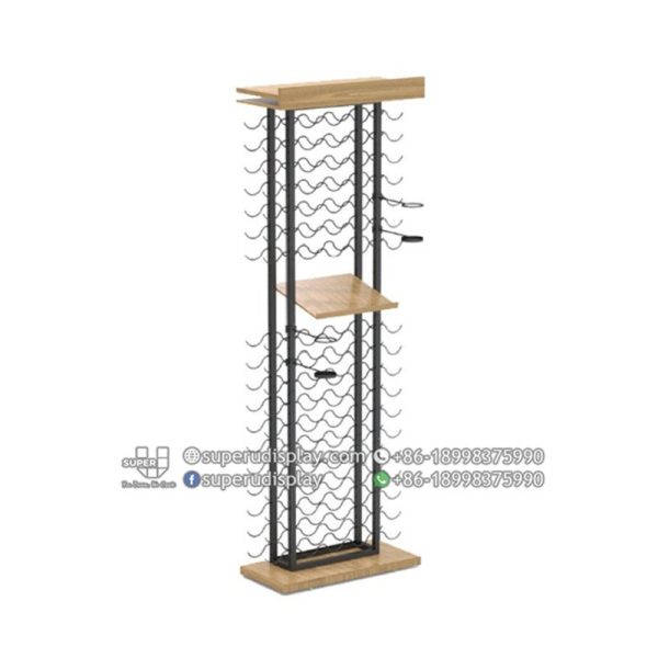 Estante de Exhibicion y Almacenamiento Alto de Licores y Vinos - Image 2