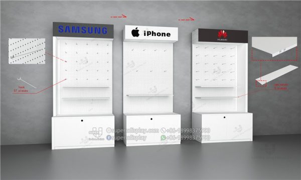 Exhibidor de Pared Tablero de Clavijas para Celulares - Image 3