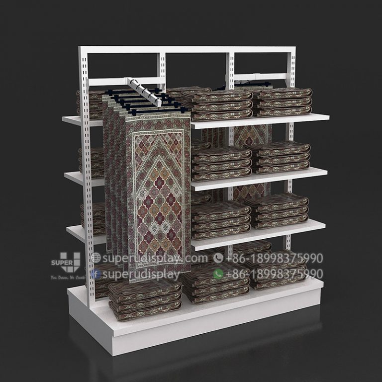 Exhibidor Vertical Comercial para Alfombras - Diseño y Fabricación de